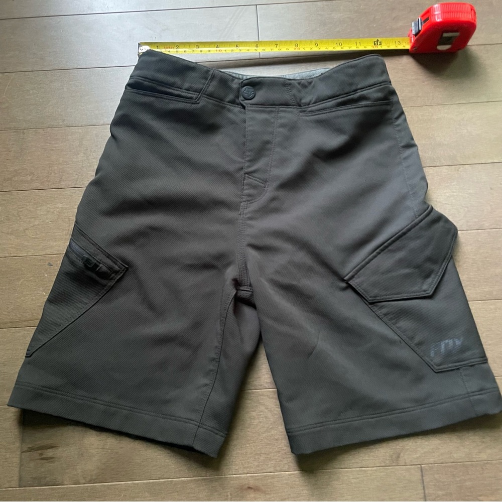 Fox Racing Men's Black Cargo Shorts